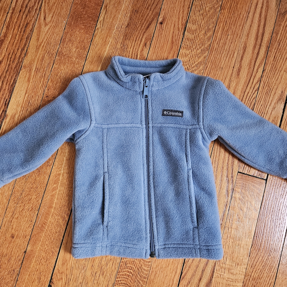 Columbia Gray Fleece Jacket